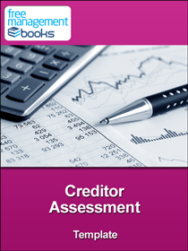 Creditor Assessment Template